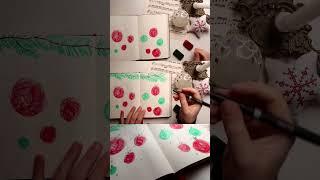 Let's make a #holidayswithyoutube Art Journal Spread  #christmas #cozycreativity