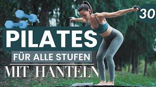 Pilates mit Hanteln 30Für alle Stufen!