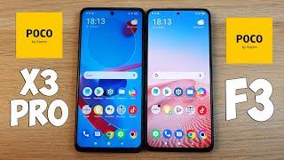 POCO X3 PRO VS POCO F3 5G - ЧТО ВЫБРАТЬ? ПОЛНОЕ СРАВНЕНИЕ!