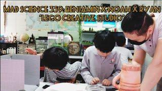 Mad Science 359: Benjamin x Noah x Ryan "Lego Creative Studio" #servomotors