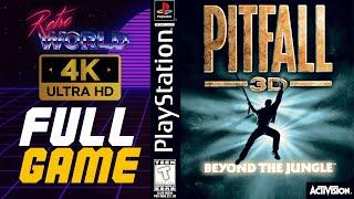 PitFall 3D Beyond the Jungle (PS1) | Playstation Longplay | No Commentary 4K