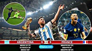 Argentina x France ( 3-3 ) | Extended Highlights And Goals ( World Cup 2022 Final )