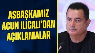 Asbaşkanımız Acun Ilıcalı, Gündeme Dair Açıklamalarda Bulunuyor