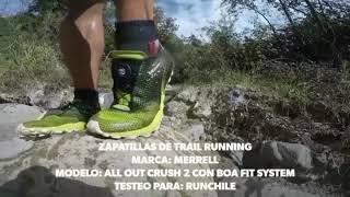 MERRELL ALL OUT CRUSH 2 CON BOA FIT SYSTEM