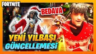 YENİ YILBAŞI GÜNCELLEMESİ GELDİ ! BEDAVA SNOOP DOG KOSTÜMLERİ (Fortnite Battle Royale)