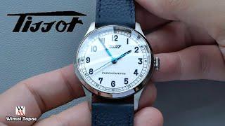 น่าจะเป็นสีที่ใส่ง่ายที่สุดแล้ว! Tissot Heritage 1938 COSC Silver - Wimol Tapae