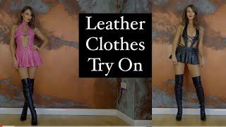 Leather Try On Haul!