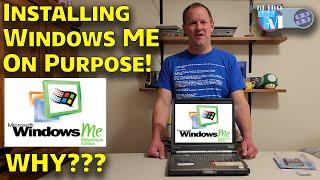 I Installed Windows ME on PURPOSE on an Incredible Retro Gaming Laptop!!!