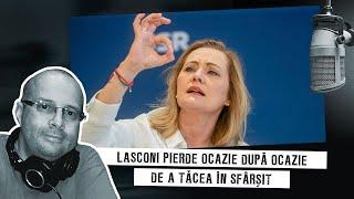 Lasconi pierde ocazie după ocazie de a tăcea în sfârșit!