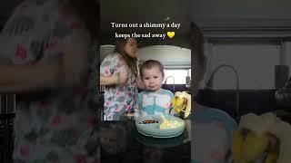 Anyone else starting their day with a little shimmy shake? It wakes me up better than coffee ️ 