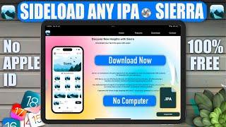 Sierra iOS: How to Install IPA Files, No Computer (FREE)