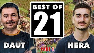 Hera vs Daut | The Best of 21 AoE2 Showdown Part 1