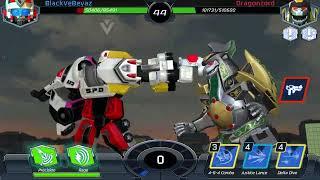 Spd Delta Squad Megazord Vs Dragonzord Power Rangers Legacy Wars