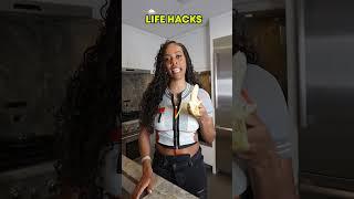 Banana Hack but I hate HACKS!  #hacks #bananahack #daphniquesprings #hackyseries