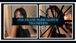 One Frame Slide Glitch | After Effects