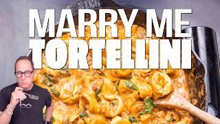 ONE PAN MARRY ME CHICKEN TORTELLINI THAT ANYONE CAN MAKE! | SAM THE COOKING GUY