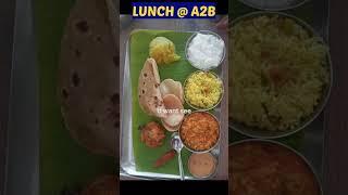 #lunch at #A2B #lunchbox at Chennai #travel #journey #bus #trichy  #vlog bypass #journey #travelvlog