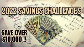 2022 Savings Challenges | 4 EASY Savings Challenge Ideas | Saving Money in 2022