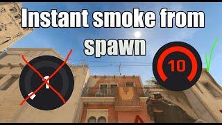 ALL Instant Window Smokes - Mirage CS2