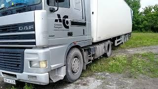 СЕРЫЙ DAF95XF, регулировка клапанов.Дальнобой и ремонт.