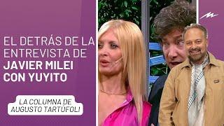 El detrás de la entrevista de Javier Milei con Yuyito González: la columna de Augusto Tartúfoli