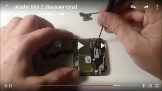 alcatel idol 3 disassembled