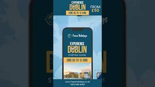 Best Dublin travel deal from London 2025 by 7 Seas Holiday #travel #dublin