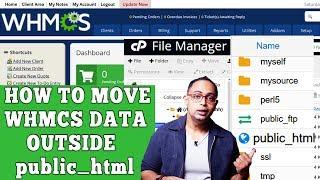 HOW TO MOVE WHMCS DATA OUTSIDE OF PUBLIC_HTML? [STEP BY STEP]️