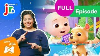 CoComelon Lane FULL EPISODE with ASL | JJ + Bingo, Cece Goes Camping & Nina’s Good Game | Netflix Jr