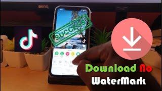 Download TikTok Video Without Watermark in iPhone 2022 (No website or App)