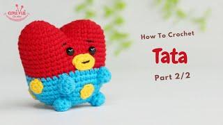 #263 | Tata Amigurumi (2/2) | How To Crochet Animals Amigurumi | @AmivuiStudio