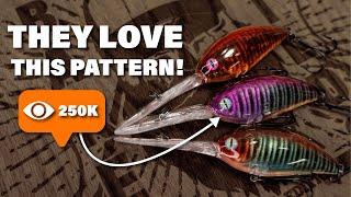 Lure Painting Beginner Pattern //  Popular Lure Pattern!