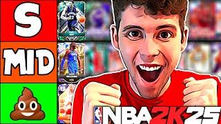 BEST SHOOTING GUARDS TIER LIST! NBA 2K25 MyTEAM