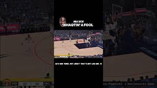 SHAQTIN' A FOOL: The real Jokic, with that high BQ, would never do that! #nbaplayoffs #nba2k25