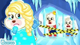 Believe Yourself | Bearee Helps Elsa Mom Control Her Ice Power | Kids Cartoon | Bearee and Bonnie