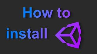 How to install and setup Unity