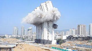 10 Skyscraper Demolitions Caught on Camera