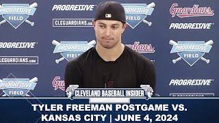 Tyler Freeman Talks Guardians Comeback Win Over Royals