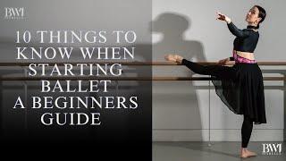 10 things beginners should know when starting ballet | Start Ballet with Isabella