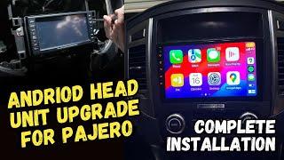 Upgraded Pajero Android Head Unit | Installation Video