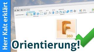 Fusion 360 lernen: Benutzeroberfläche verstehen - Fusion 360 für Anfänger