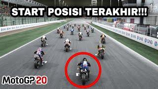 CHALLENGE GRID START 23 SAMPAI POSISI 1 DALAM 1 LAP!!! (Level: Extreme 120%) - MOTOGP20 (PC)