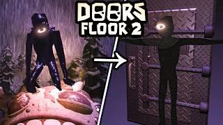 What happens to SEEK in ENDING after saving us? (Secrets & Hacks) - DOORS Floor 2 Update [The Mines]