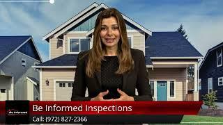 Be Informed Inspections Dallas | Amazing Five Star Review by Donald B.