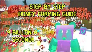  *How To Make Honey FAST* (A Step By Step Honey Boost Guide)  [Bee Swarm Simulator] 