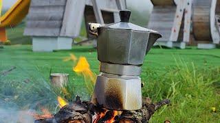 Caffè bushcraft sul monte Pora #caffè #bushcraft #mountains #escursioni