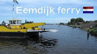 NETHERLANDS: Eemdijk cable ferry (Utrecht)