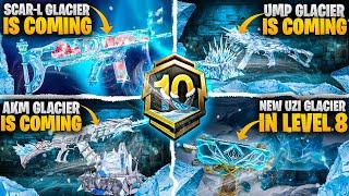 Glacier Scar-L & UZI Spin | Old Glacier Are back | New Ultimate Spins |PUBGM