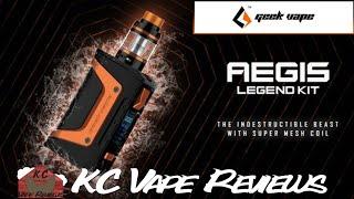 Geekvape Aegis Legend Kit With Aero Tank Review Dropped In Pool To Test Waterproof Mod