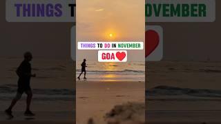 Things to Do in Goa (Nov 2024) | Goa travel | Goa Vlog | Goa trip | Goa Tour #goa #shorts #travel